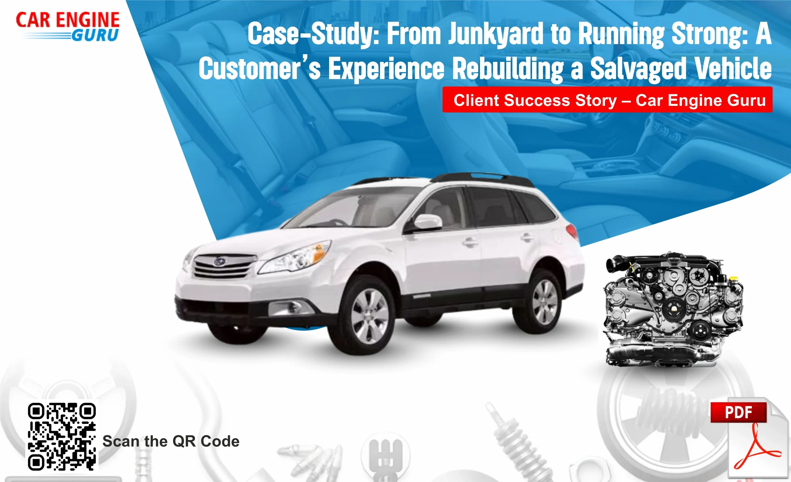 From Junkyard to Running Strong A Customers Experience Rebuilding a Salvaged Vehicle