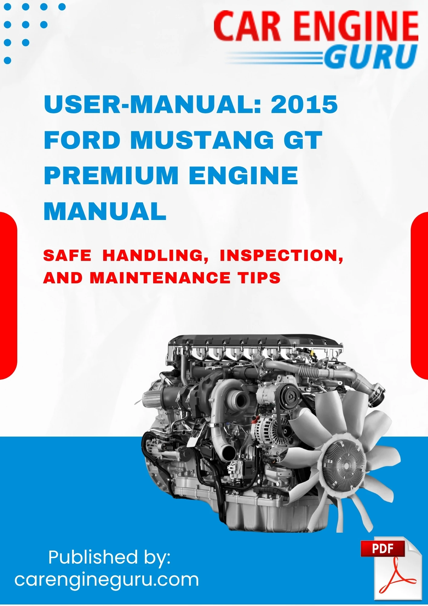 2015 Ford Mustang GT Premium Engine