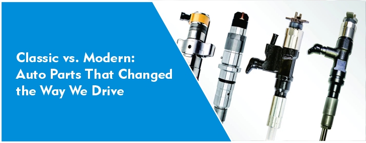 Classic vs. Modern: Auto Parts